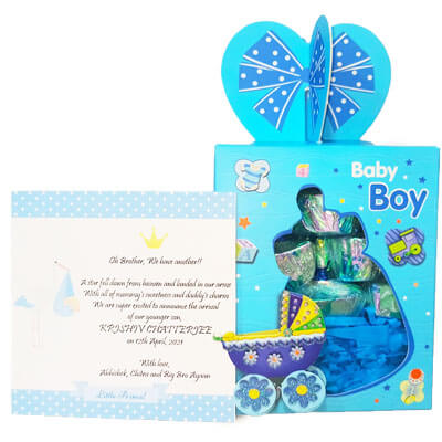 baby shower chocolates