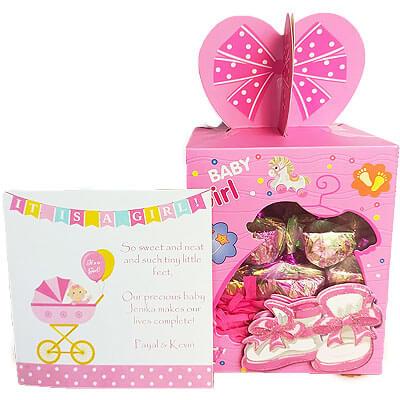 baby shower chocolates